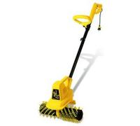 Brosseuse pour gazon synthétique - GARLAND - ROLL&COMB 141 E-V19 - Jaune - 300 W - Guidon réglable