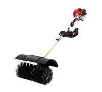 Balayeuse Jardin Essence 52cc, Balai Mécanique 2 Temps, Brosse Haute Densité 52cm, Nettoyage Pelouse Gazon Synthétique, Grande Surface Allée Trottoir Ferme, Puissante 8500tr/min 2.3ch