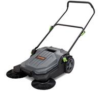 VEVOR - balayeuse de sol à poussée manuelle, largeur 65 cm, conteneur à déchets de 18,9 L