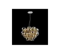 Balbo Plafonnier suspendu nickel, 8 lumières, G9