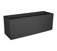 Balconnière - EDA - Graphit Up - 25 L - Intérieur/ Extérieur - Décor Graphique - 59 x 19,5 x H. 22,8 cm - Gris Anthracite