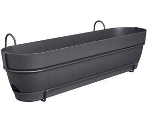 Balconnière Elho Vibia Campana Allin1, Rectangulaire 11L, 70x26x17,7cm, Plastique Recy nthracite