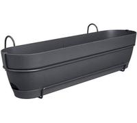 Balconnière Elho Vibia Campana Allin1, Rectangulaire 11L, 70x26x17,7cm, Plastique Recy nthracite