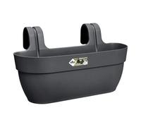 Balconnière En Plastique Elho Vibia Campana Easy Hanger Large Anthracite - 46 X 24 X 26,5 Cm Multicolore
