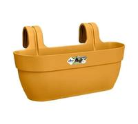 Balconnière En Plastique Elho Vibia Campana Easy Hanger Large Jaune Miel - 46 X 24 X 26,5 Cm Multicolore