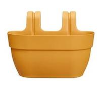 Balconnière en plastique Elho Vibia Campana Easy Hanger Medium jaune miel - 36 x 24 x 26,5 cm Jaune Miel G