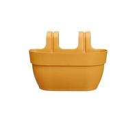 Balconnière en plastique Vibia Campana Easy Hanger Medium jaune miel - 36 x 24 x 26,5 cm