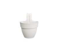 Balconnière en plastique Vibia Campana Easy Hanger Small blanc soie - Ø 24 cm