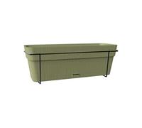 STEFANPLAST Balconnière ETHICA - 9 L - 50x18 x h17 cm - Vert olive