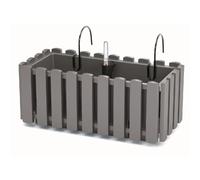 Balconnière plastique - Gris