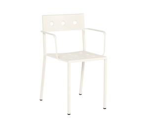 Balcony Outdoor Armchair Chaise à accoudoirs Chalk beige Hay OFFRE SPECIALE - 5710441297567