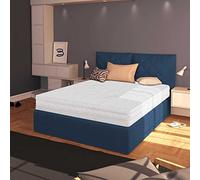 Baldiflex Matelas simple 70 x 190 cm, Easy Silver Hauteur 20 cm, housse en Silver Safe, antibactérien, orthopédique, indéformable