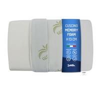 Baldiflex, Oreiller à Mémoire de Forme, Housse en Aloe Vera, Coussin Anti-Transpiration, Anti-Acarien et Hypo-Allergénique