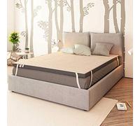 Baldiflex Surmatelas Mousse à mémoire de Forme - Topper Matelas Epaisseur 6 cm 70x190cm -Double Face - Haute qualité