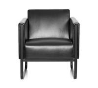 BALI BLACK 1 places - Fauteuil rembourré Noir