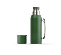 BALIBETOV Thermos pour Maté 1000 ml - Bouteille Isotherme en Acier Inoxydable 304 à Double Paroi, Sans BPA, pour Calebasse et Tasse à Maté