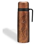 BALIBETOV Thermos pour Yerba Maté, 1000 ml, Bouteille Isotherme en Acier Inoxydable à Double Paroi sous Vide avec Bec Verseur de Précision, Étanche