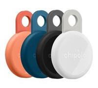 Balise connectée Chipolo LOOP Pack de 4 Multicolore IP67 Bluetooth USB-C Noir