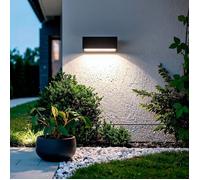 Ledkia Balise Extérieure LED 3W Rectangulaire Murale Saillie Tunez 4000K S Anthracite