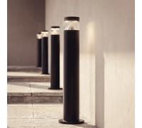 Ledkia Inti - Balise LED extérieure 5W 50cm - Inox Noir 3000K