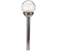 Balise Solaire Firefly Opale SMART GARDEN, Pack de 4, Inox, Verre 47x10cm