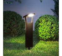 Balise Solaire LED, LUMISKY BRITY, Lot de 2, Blanc Chaud, IP65, 16.2x2.8x49 cm
