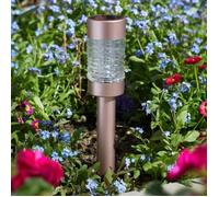 Balise solaire - SMART SOLAR - Martini Rose Gold - 3 lumens - Inox - Éclairage blanc chaud