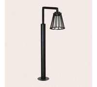 Balise Sur Pied Extérieure Led 6w 95cm Aluminium Bradda Noir