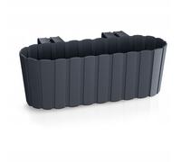 Prosperplast Jardinière de balcon Boardee Hook DDECZ400 4,9 L 38x21x13 cm Anthracite