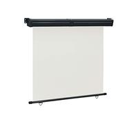 vidaXL Marquise latérale de balcon 175x250 cm Crème