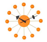 Ball Clock Horloge Murale - orange Vitra - 4055737000850
