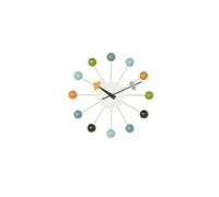 Ball Clock Léger Multicolore
