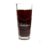 Ballantines Lots de 6 Verre Chevron 16.5 cl