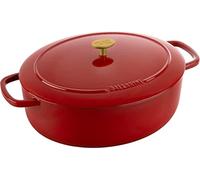 Ballarini Bellamonte Cocotte 33 cm, Ovale, Rouge, Fonte
