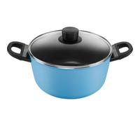 BALLARINI CAPRERA Casserole 2H with Lid 24 cm blue