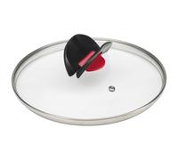 BALLARINI Couvercle en Verre, Rond, ∅ 16 cm, Aluminium, Transparent, série Click & Cook