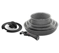 BALLARINI : Ensemble de poêles et de casseroles, 6 pièces, revêtement en céramique, compatible induction