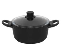 BALLARINI marmite avec couvercle en verre, 24 cm | rond | aluminium