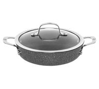 BALLARINI poêle à servir avec couvercle, 24 cm | rond | Granitium