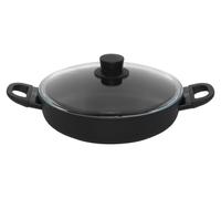 BALLARINI poêle à servir avec couvercle en verre, 28 cm | rond | PTFE