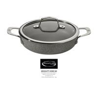 Ballarini Salina Tegame Induction 24 cm Antiadhésif Gris, 10 Ans Garantie