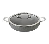Ballarini Poêle à servir Salina 28 cm ronde Granitium induction avec couvercle