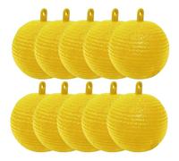 Balle de piège à Mouche 10pcs 3,27 Pouces de Mouche à Mouche étanche à flycol de Sol résistant au Soleil avec attirant adhésif Piège à Mouche Suspendue pour Le marché du Jardin d'Orchard, pièges à mo