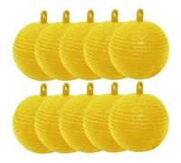 Balle de piège à Mouches 10pcs 3, 27 Pouces de Suspension étanche à Mouche Suspendue avec attirant adhésif, pièges extérieurs résistants au Soleil pour Le Jardin, la Ferme, Le verger, Le Patio, l