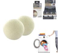 Balle de séchage JE CHERCHE UNE IDEE en laine x2