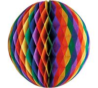 Balle en nid d'abeille Ø 30 cm "Rainbow" difficilement inflammable