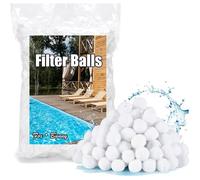 Balle Filtrante Piscine 700g,Alternative au Sable pour Filtre Piscine et Verre Filtrant,100% Polyester 50-60mm,Filtration 3-5