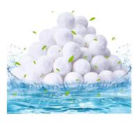 Balle filtrante piscine - 800g - Remplace 28 kg de sable - Filtration 3 5x plus rapide - Lavable