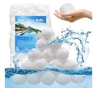 Balle Filtrante Piscine,Balles Filtrantes,700g Pool Filter Balls,éutilisables Balle Filtrante,Convient à Divers Systèmes De Filtration,Média Filtre à Fibres pour Piscine