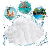 Balle filtrante piscine remplace sable 18kg - Réutilisable système filtration